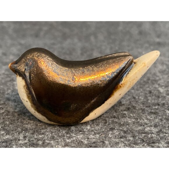 3 Ceramic Bird Figurine Floral Detail Ivory Toned Accent Home Decor Vtg - Picture 15 of 16